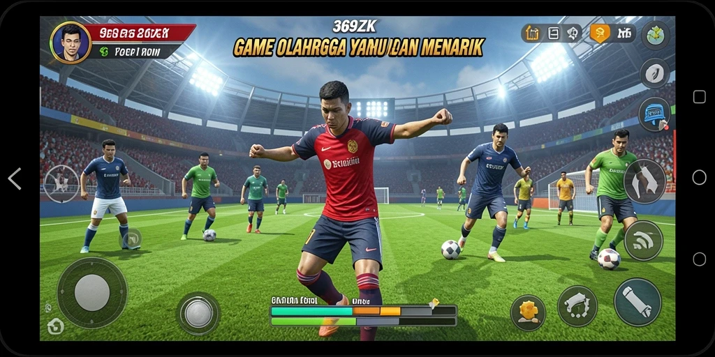 Screenshot utama gameplay olahraga terbaru di 369ZK.