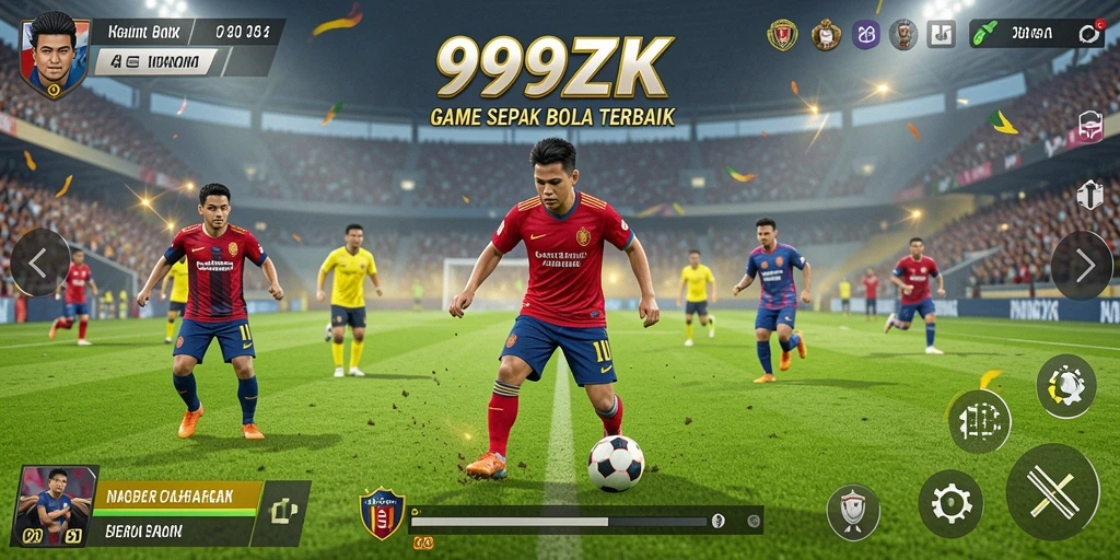 Screenshot gameplay 999ZK yang menampilkan aksi seru di lapangan.