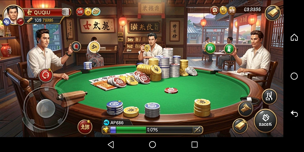 Gameplay seru QiuQiu di AP686 dengan batas waktu yang menegangkan.