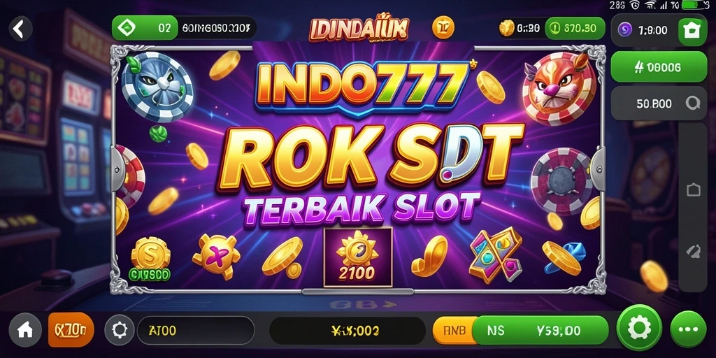 Tampilan gameplay Slot yang menarik dan mengasyikkan dari INDO777.