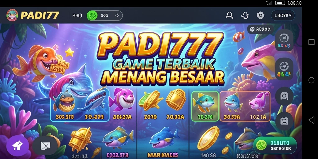 Tampilan gameplay PADI777 yang menakjubkan dan mengasyikkan.